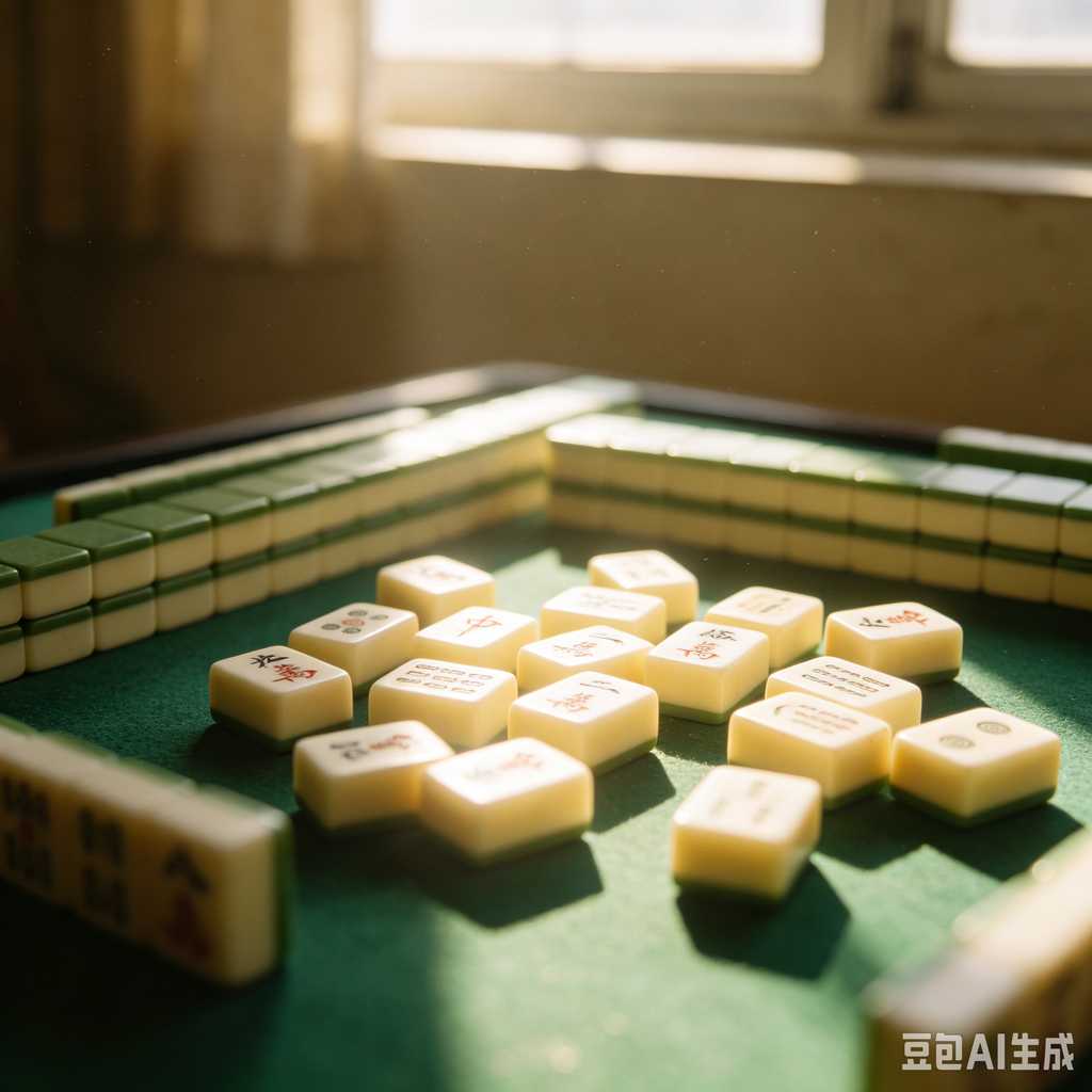 mahjong set for home entertainment