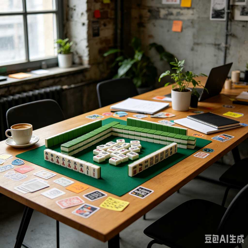 scratch resistant print mahjong set