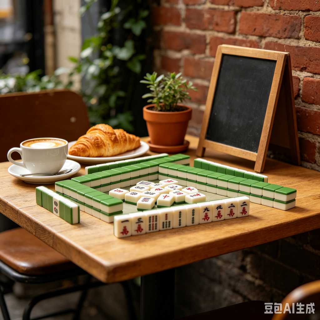 super portable mahjong game set